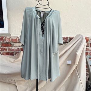 H&M Women's Light Green Blouse